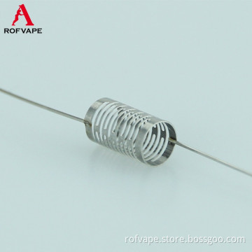 Nikrothal 80 Nichrome Stranded Wire Alien Mix Twisted Quad Tiger Hive Fused Clapton Prebuilt Coil for RDA/RTA/RDTA